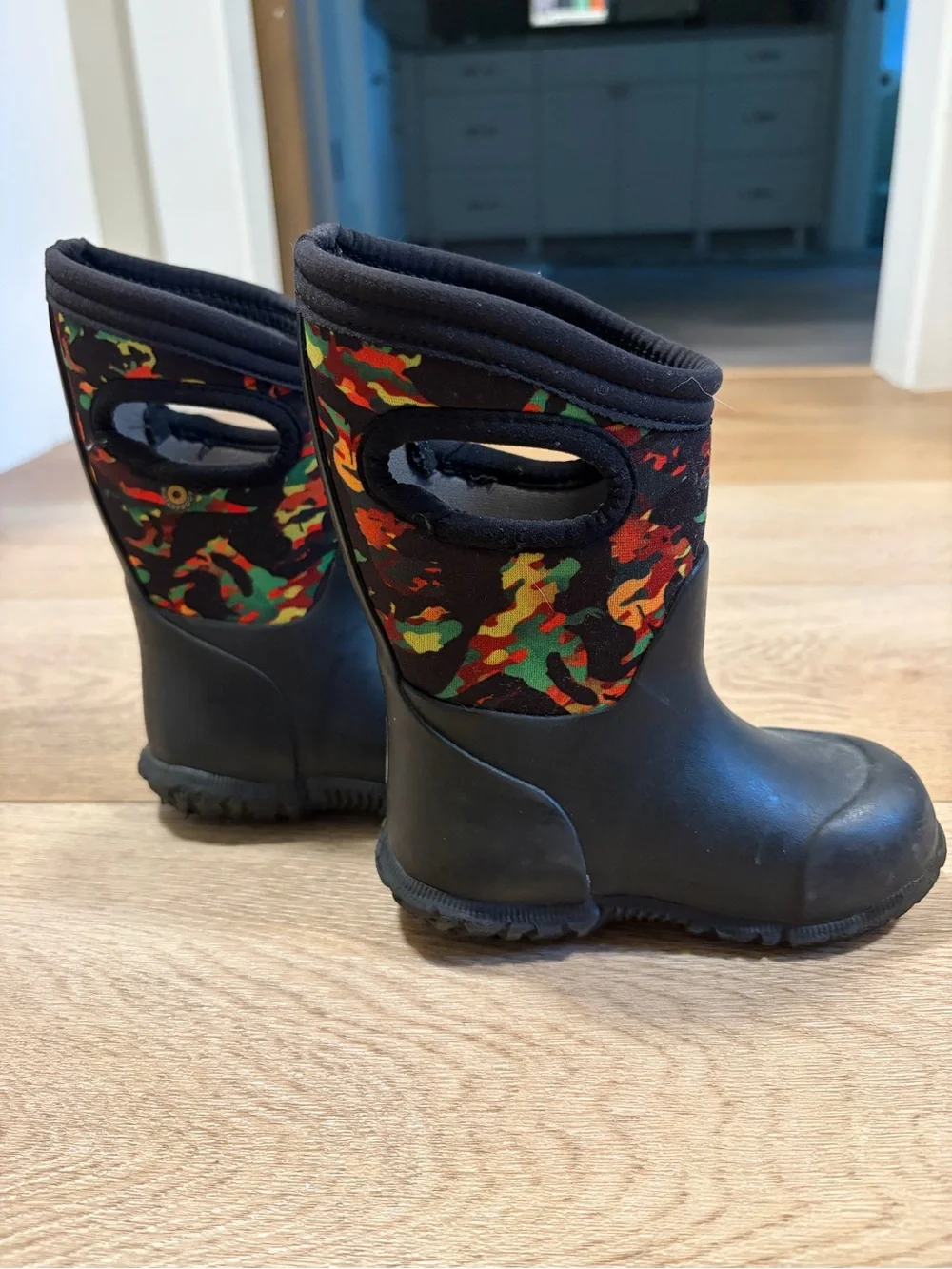 Bogs York Camo Kids Boots